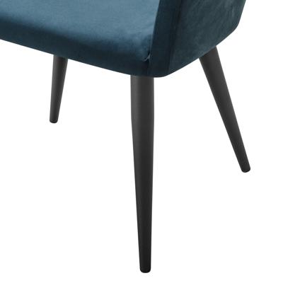 Стул R-Home Кресло Oscar Diag blue/черный арт. 410118160h_Diagblue_черн