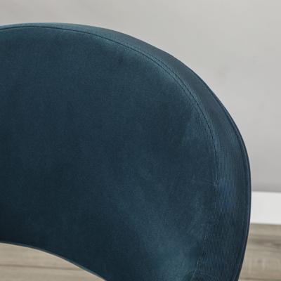 Стул R-Home Кресло Oscar Diag blue/черный арт. 410118160h_Diagblue_черн