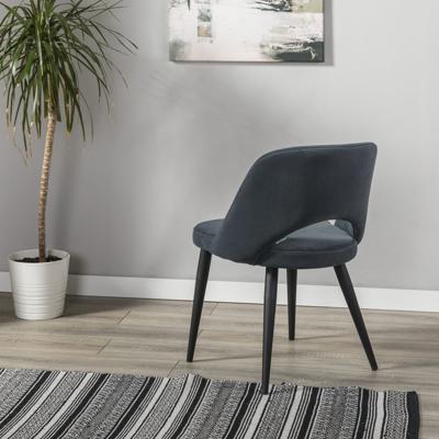 Стул R-Home Стул Lars Diag grey/черный арт. 410120140h_Diaggrey_черн
