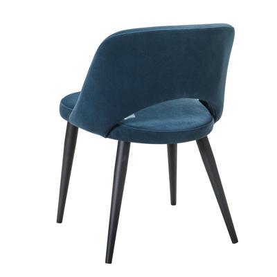 Стул R-Home Стул Lars Diag blue/черный арт. 410120150h_Diagblue_черн