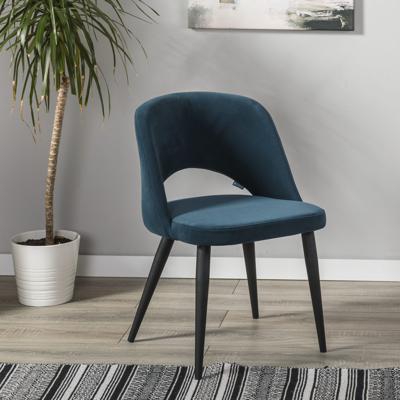 Стул R-Home Стул Lars Diag blue/черный арт. 410120150h_Diagblue_черн