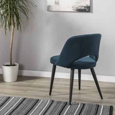 Стул R-Home Стул Lars Diag blue/черный арт. 410120150h_Diagblue_черн