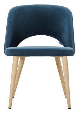 Стул R-Home Стул Lars Diag blue/нат.дуб арт. 410120151h_Diagblue_н.дуб