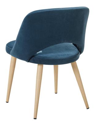 Стул R-Home Стул Lars Diag blue/нат.дуб арт. 410120151h_Diagblue_н.дуб