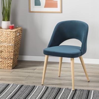 Стул R-Home Стул Lars Diag blue/нат.дуб арт. 410120151h_Diagblue_н.дуб