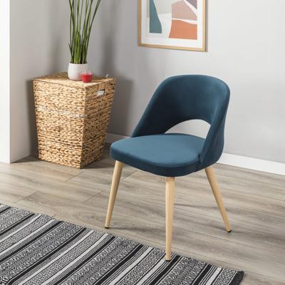 Стул R-Home Стул Lars Diag blue/нат.дуб арт. 410120151h_Diagblue_н.дуб