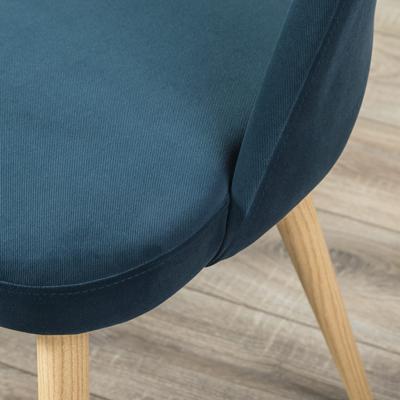 Стул R-Home Стул Lars Diag blue/нат.дуб арт. 410120151h_Diagblue_н.дуб