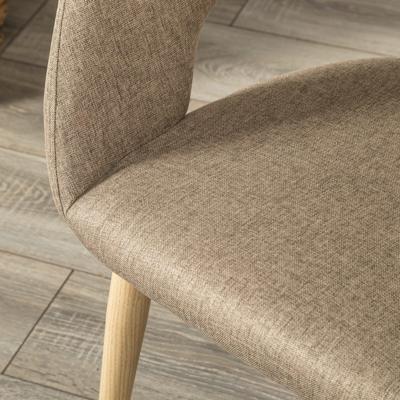 Стул R-Home Кресло Hugs beige/нат.дуб арт. 410131102h_Beige_н.дуб
