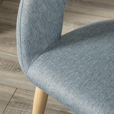Стул R-Home Кресло Hugs св.сер/нат.дуб арт. 410131112h_Lightgrey_н.дуб