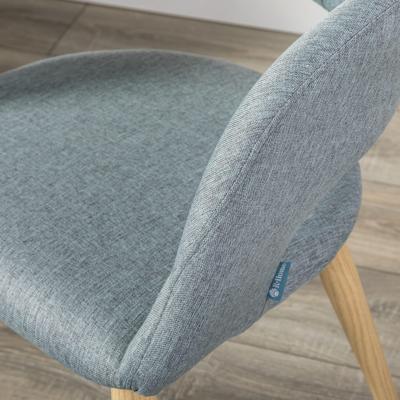 Стул R-Home Кресло Hugs св.сер/нат.дуб арт. 410131112h_Lightgrey_н.дуб