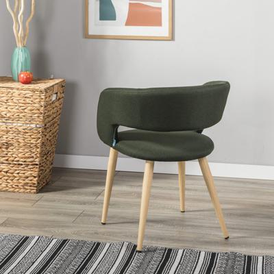 Стул R-Home Кресло Hugs тёмно-зеленый/нат.дуб арт. 410131132h_Dark_Green_н.дуб