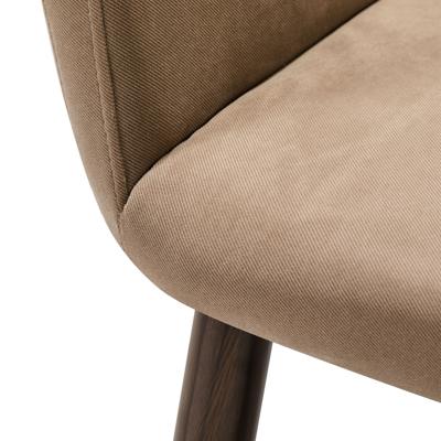 Стул R-Home Кресло Oscar Diag beige/т.орех арт. 410118152h_beige_т.орех