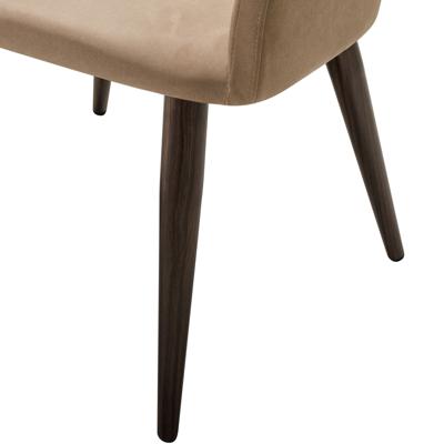 Стул R-Home Кресло Oscar Diag beige/т.орех арт. 410118152h_beige_т.орех