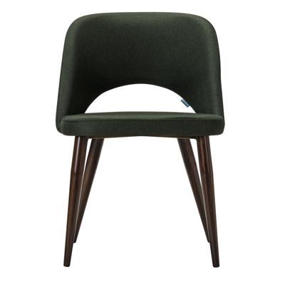 Стул R-Home Стул Lars темно-зеленый/т.орех арт. 410120122h_Dark_Green_т.орех