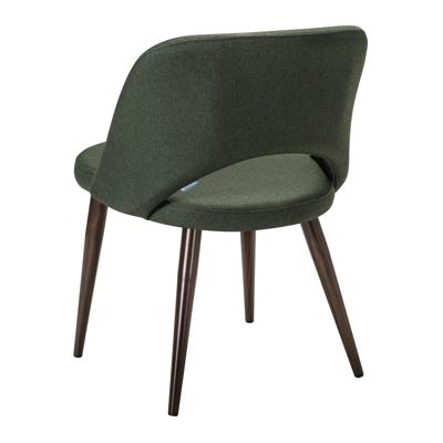 Стул R-Home Стул Lars темно-зеленый/т.орех арт. 410120122h_Dark_Green_т.орех