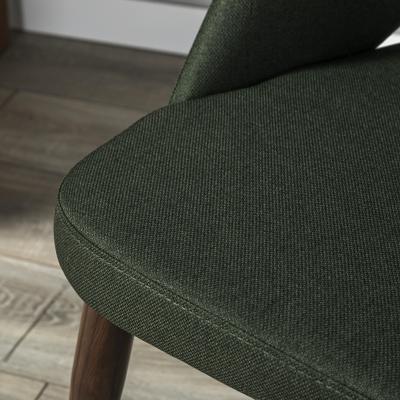Стул R-Home Стул Lars темно-зеленый/т.орех арт. 410120122h_Dark_Green_т.орех