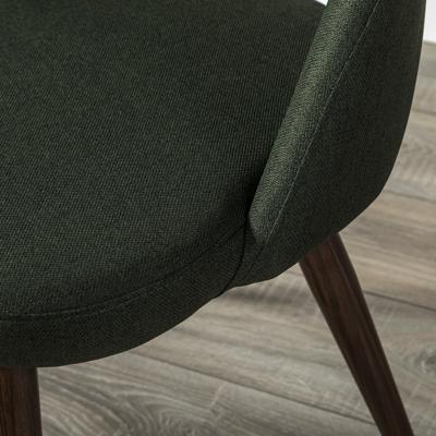 Стул R-Home Стул Lars темно-зеленый/т.орех арт. 410120122h_Dark_Green_т.орех