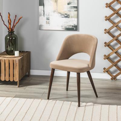 Стул R-Home Стул Lars Diag beige/т.орех арт. 410120132h__Diagbeige_т.орех