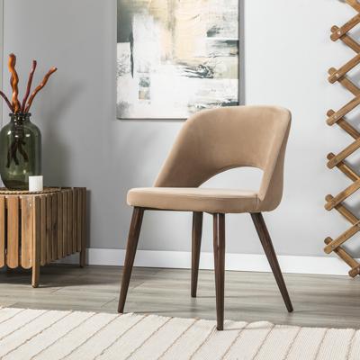 Стул R-Home Стул Lars Diag beige/т.орех арт. 410120132h__Diagbeige_т.орех