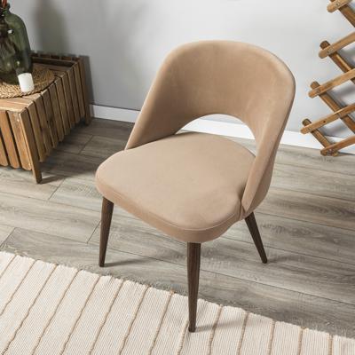 Стул R-Home Стул Lars Diag beige/т.орех арт. 410120132h__Diagbeige_т.орех