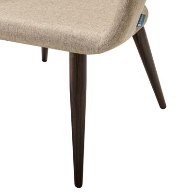 Стул R-Home Кресло Hugs beige/т.орех арт. 410131103h_Beige_т.орех