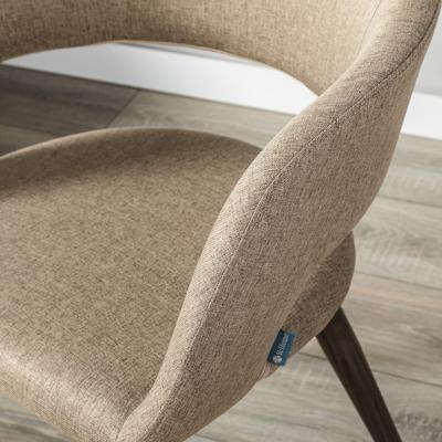 Стул R-Home Кресло Hugs beige/т.орех арт. 410131103h_Beige_т.орех