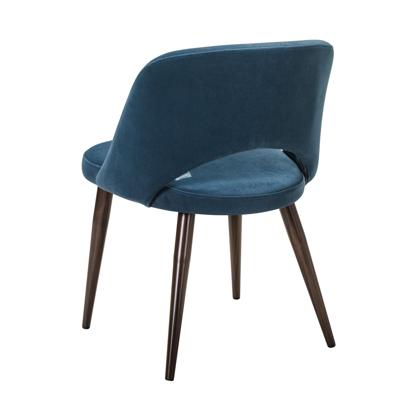 Стул R-Home Стул Lars Diag blue/т.орех арт. 410120152h__Diagblue_т.орех