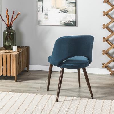 Стул R-Home Стул Lars Diag blue/т.орех арт. 410120152h__Diagblue_т.орех