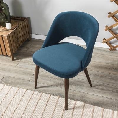 Стул R-Home Стул Lars Diag blue/т.орех арт. 410120152h__Diagblue_т.орех