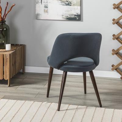 Стул R-Home Стул Lars Diag grey/т.орех арт. 410120142h__Diaggrey_т.орех