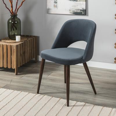 Стул R-Home Стул Lars Diag grey/т.орех арт. 410120142h__Diaggrey_т.орех