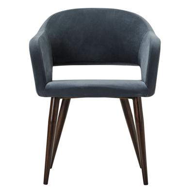 Стул R-Home Кресло Oscar Diag grey/т.орех арт. 410118142h_grey_т.орех