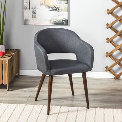 Стул R-Home Кресло Oscar Diag grey/т.орех арт. 410118142h_grey_т.орех