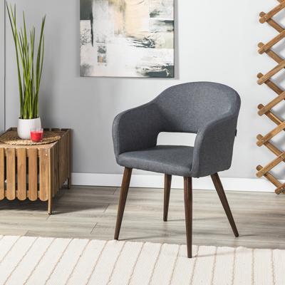 Стул R-Home Кресло Oscar Diag grey/т.орех арт. 410118142h_grey_т.орех