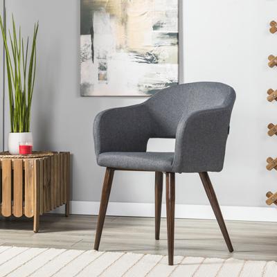 Стул R-Home Кресло Oscar Diag grey/т.орех арт. 410118142h_grey_т.орех