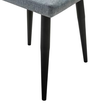 Стул R-Home Стул Alen св.серый/черный арт. 410127102h_light grey_черный