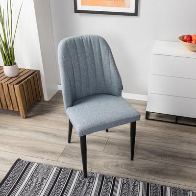 Стул R-Home Стул Alen св.серый/черный арт. 410127102h_light grey_черный