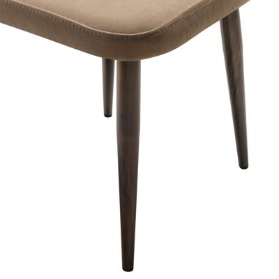 Стул R-Home Стул Ledger Diag beige/т. орех арт. 410123142h_Diag beige_т.орех
