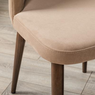 Стул R-Home Стул Ledger Diag beige/т. орех арт. 410123142h_Diag beige_т.орех