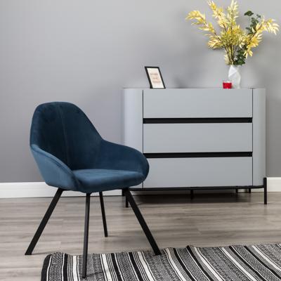 Стул R-Home Кресло Kent Diag blue/Арки арт. 410119157h_Diagblue_Арки