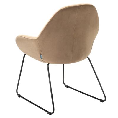 Стул R-Home Кресло Kent Diag beige/Линк арт. 410119133h_Diagbeige_черн_линк