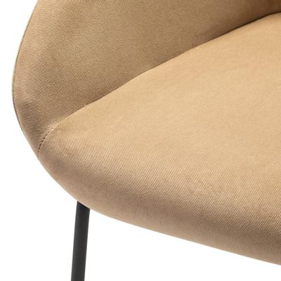Стул R-Home Кресло Kent Diag beige/Линк арт. 410119133h_Diagbeige_черн_линк