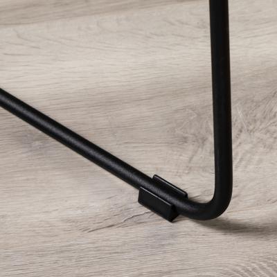 Стул R-Home Кресло Kent Diag blue/Линк арт. 410119153h_Diagblue_черн_линк