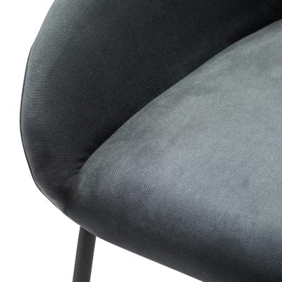 Стул R-Home Кресло Kent Diag grey/Линк арт. 410119143h_Diaggrey_черн_линк