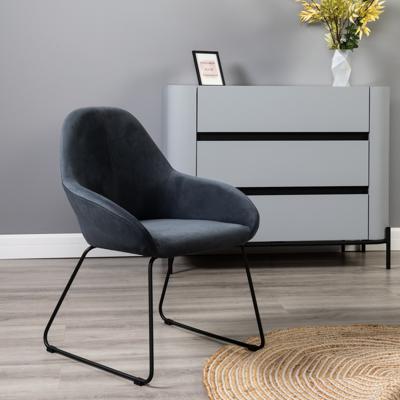 Стул R-Home Кресло Kent Diag grey/Линк арт. 410119143h_Diaggrey_черн_линк