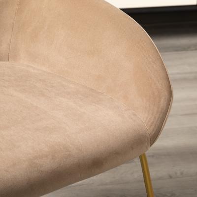 Стул R-Home Кресло Kent Diag beige/Линк золото арт. 410119134h_Diagbeige_золото_линк