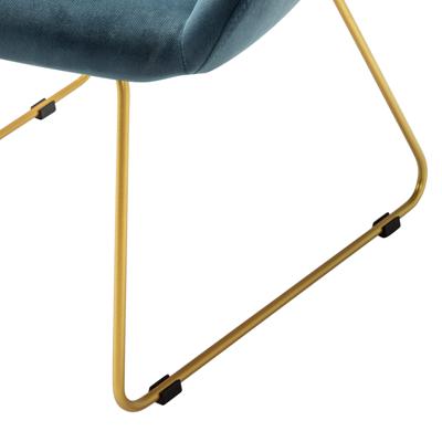 Стул R-Home Кресло Kent Diag blue/Линк золото арт. 410119154h_Diagblue_золото_линк