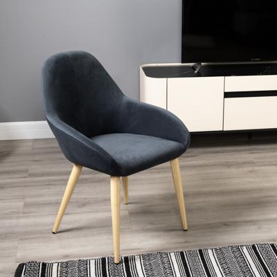 Стул R-Home Кресло Kent Diag grey/нат.дуб арт. 410119141h_Diaggrey_н.дуб