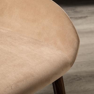 Стул R-Home Кресло Kent Diag beige/т.орех арт. 410119132h__Diagbeige_т.орех