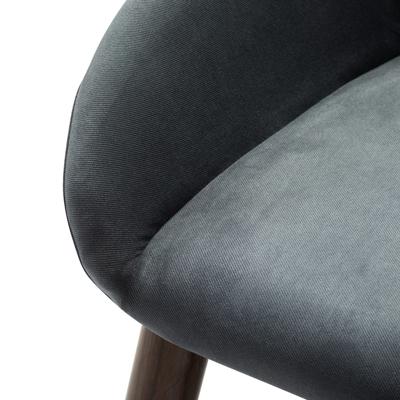Стул R-Home Кресло Kent Diag grey/т.орех арт. 410119142h__Diaggrey_т.орех